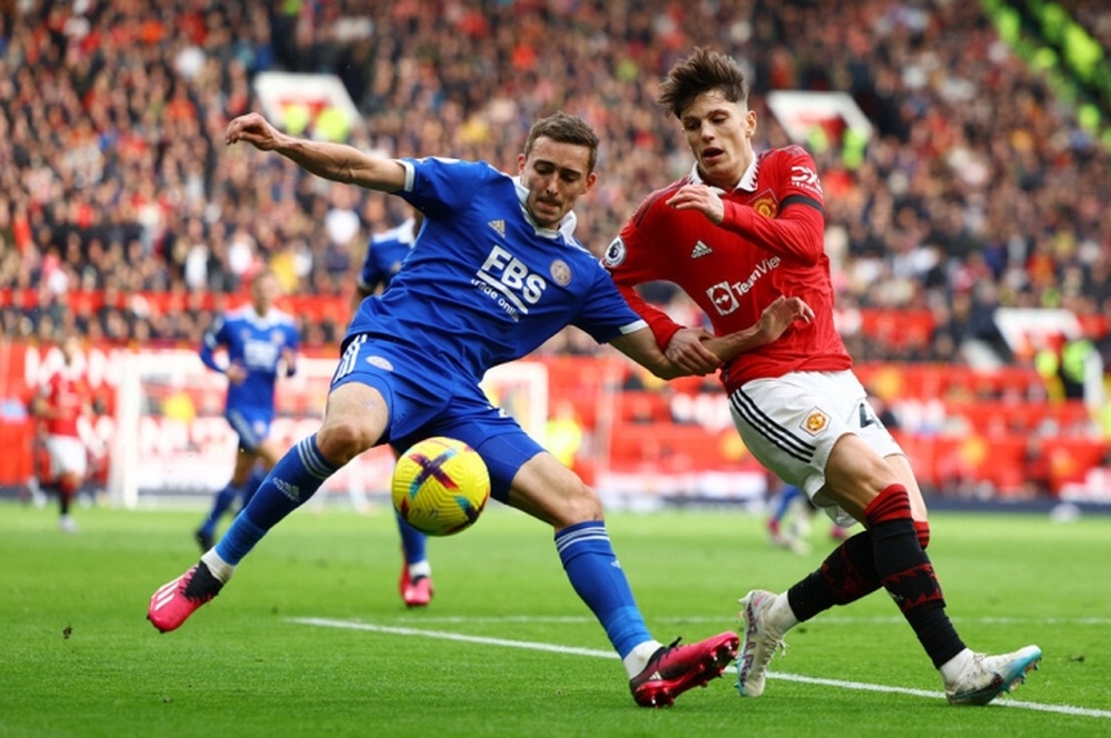 Rashford ghi cú đúp, Man Utd thắng đậm Leicester - Ảnh 1.