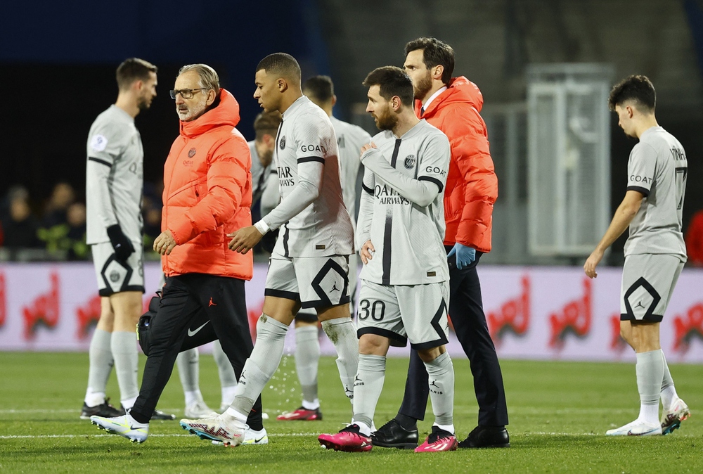 Mbappe gặp vận xui, Messi giải cứu PSG trên sân Montpellier - Ảnh 6. Mbappe gặp vận xui, Messi giải cứu PSG trên sân Montpellier - Ảnh 6.