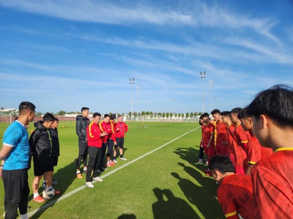 U20 Việt Nam sẵn sàng cho màn tổng duyệt trước VCK U20 châu Á 2023 - Ảnh 1.