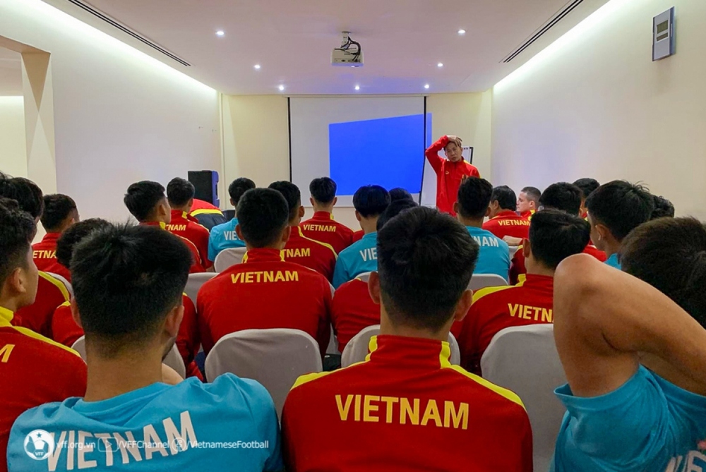 U20 Việt Nam khắc phục hạn chế phòng ngự trước ngày tranh tài U20 châu Á - Ảnh 1.