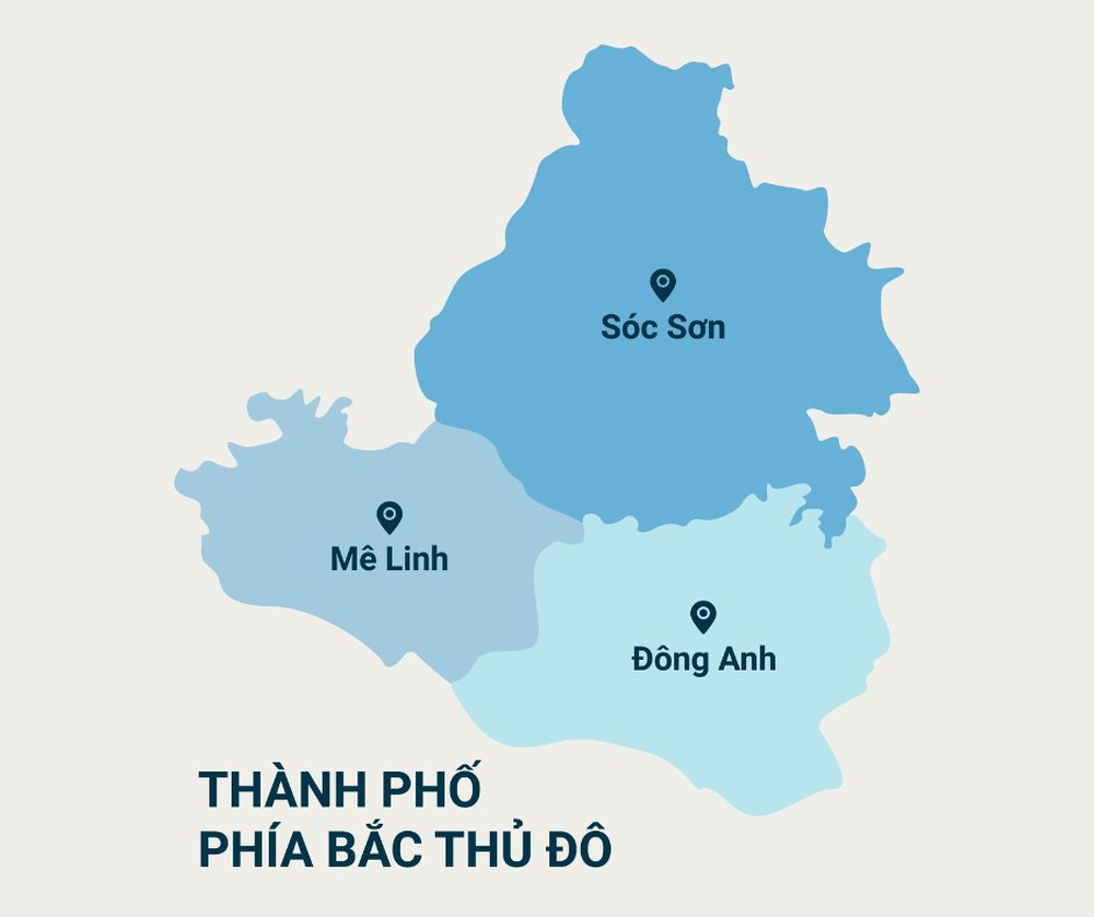 Vùng được quy hoạch thành thành phố phía Bắc trực thuộc Thủ đô Hà Nội: Thu ngân sách cao hơn Quận 1 TP. HCM, gần bằng TP. Thủ Đức - Ảnh 1.