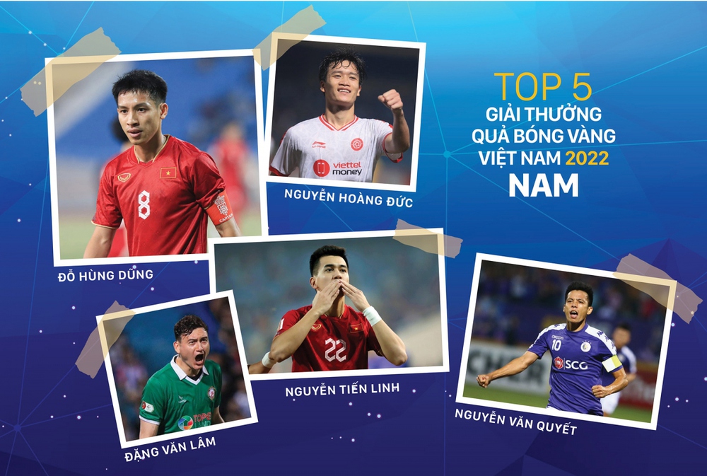 Trực tiếp Quả bóng Vàng Việt Nam 2022: Văn Quyết và Huỳnh Như được vinh danh? - Ảnh 1.