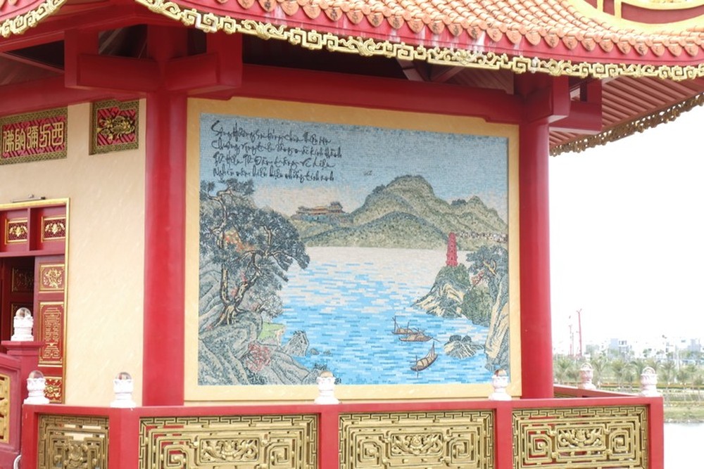 Chiêm ngưỡng 16 bức tranh sứ độc bản đạt kỷ lục Việt Nam tại chùa Quán Thế Âm - Ảnh 7.