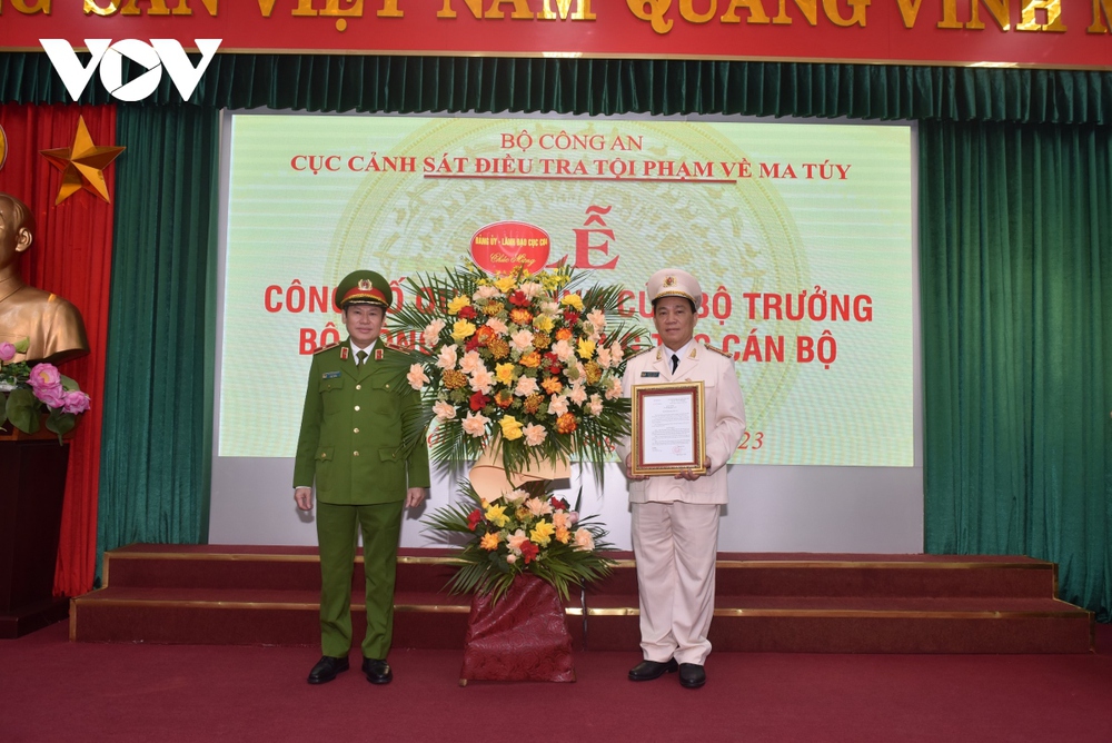 Đại tá Huỳnh Thới An giữ chức Phó Cục trưởng Cảnh sát điều tra tội phạm ma túy - Ảnh 1.