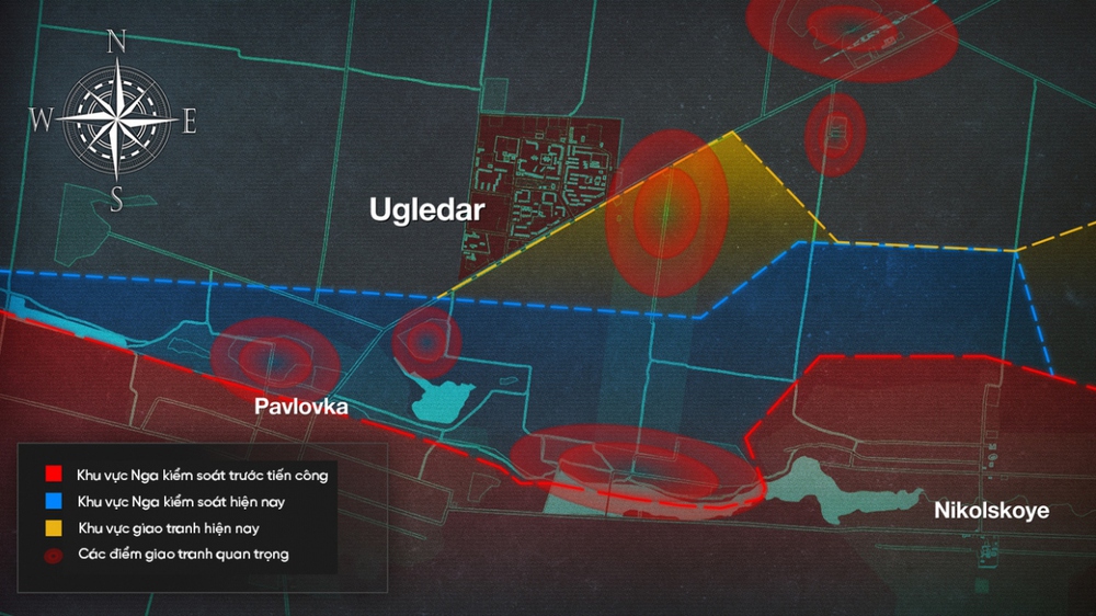 Nga quyết chiến với Ukraine giành Ugledar để thay đổi tình hình ở Donetsk - Ảnh 3.