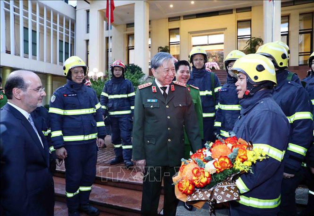 Đoàn công tác Bộ Công an xuất quân đi cứu nạn, cứu hộ tại Thổ Nhĩ Kỳ - Ảnh 6.