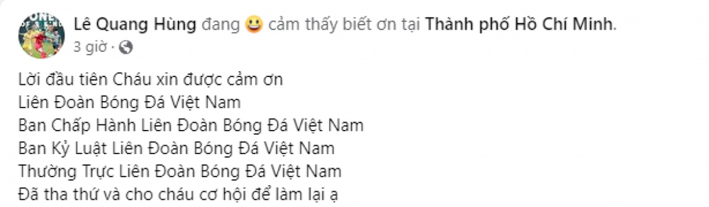 Cựu tuyển thủ Việt Nam từng bán độ được xóa án treo giò vĩnh viễn - Ảnh 1.