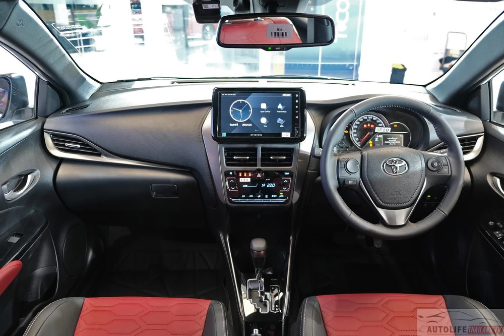 Toyota Yaris mới ra mắt này là bản xem trước Vios 2023 sắp bán ở Việt Nam: Mặt trước hầm hố, thêm công nghệ - Ảnh 5.