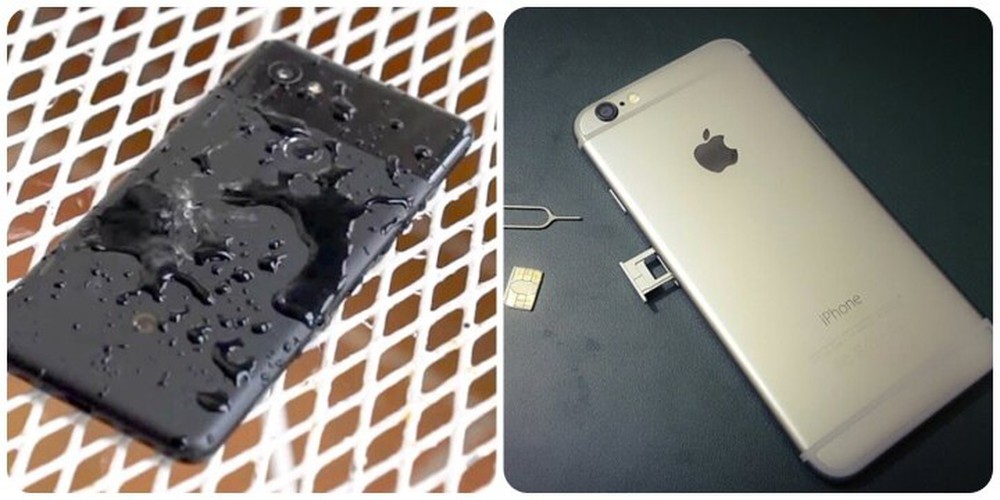 iPhone bị rơi vào nước có sửa được không? Sửa hết bao nhiêu
