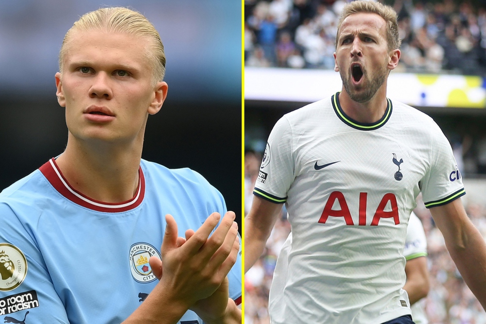 Chiếc giày Vàng châu Âu 2023: Harry Kane áp sát Haaland - Ảnh 1.