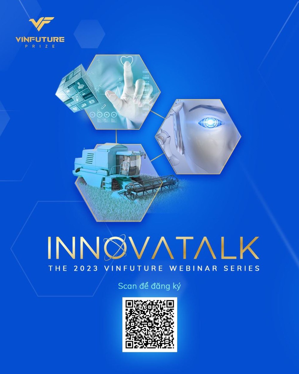 Quỹ VinFuture khởi động chuỗi hội thảo trực tuyến ‘InnovaTalk 2023’ - Ảnh 1.