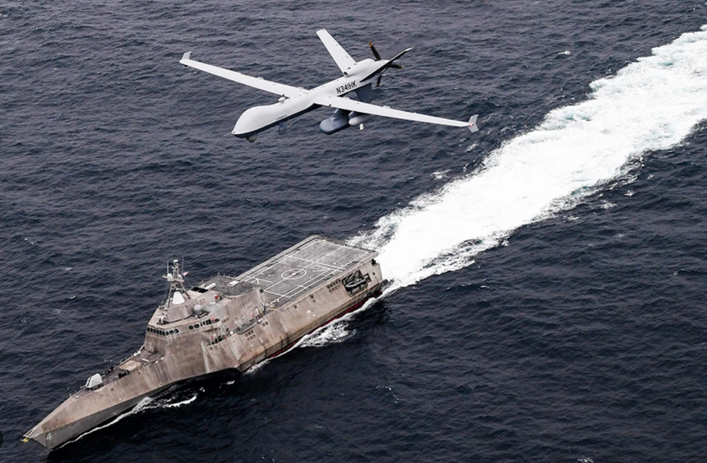 Nga tuyên bố có đủ năng lực công nghệ để trục vớt xác UAV MQ-9 của Mỹ ở Biển Đen - Ảnh 1.