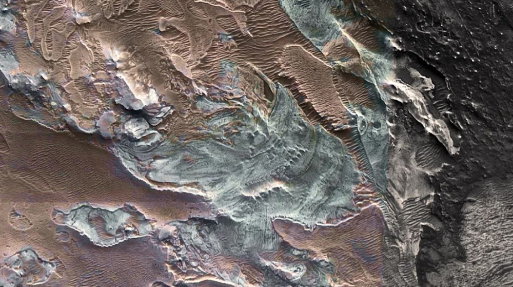 Phát hiện dấu vết sông băng trên sao Hỏa - Ảnh 1.