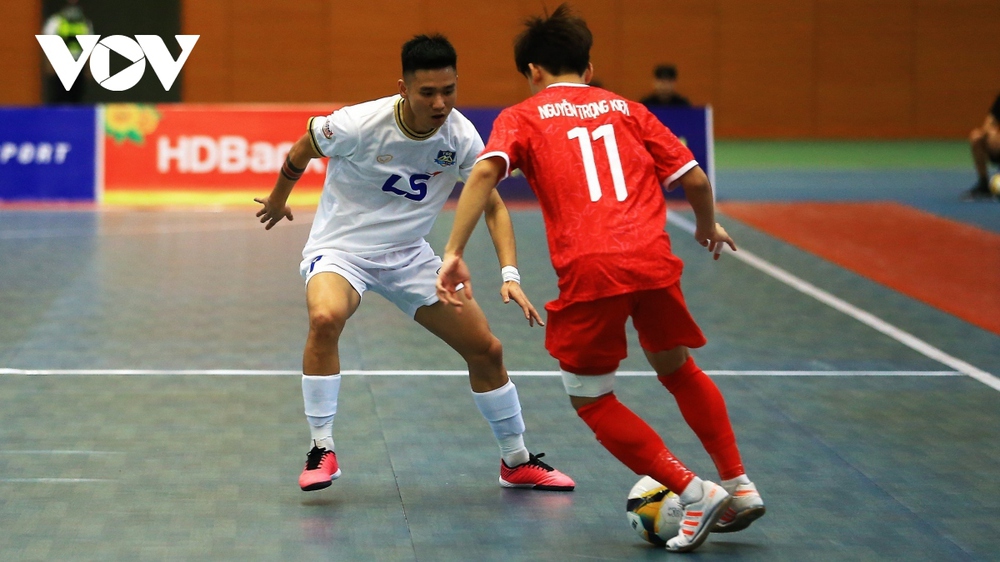 Thái Sơn Bắc và Hà Nội hoà kịch tính trong ngày mở màn giải Futsal HDBank VĐQG 2023 - Ảnh 10.