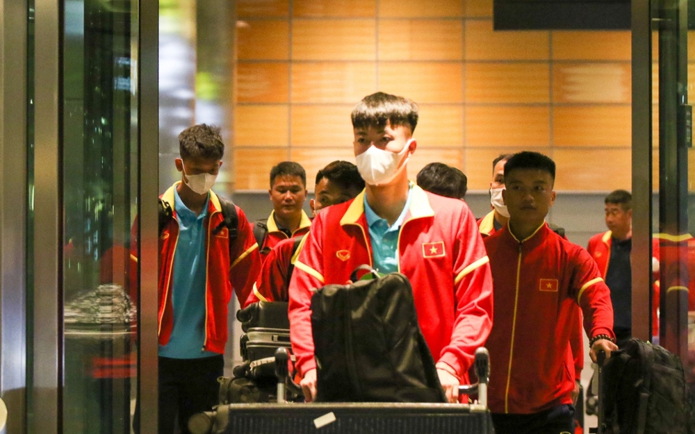 U23 Việt Nam hội đủ quân số tại Qatar, sẵn sàng chinh phục Doha Cup 2023 - Ảnh 1.