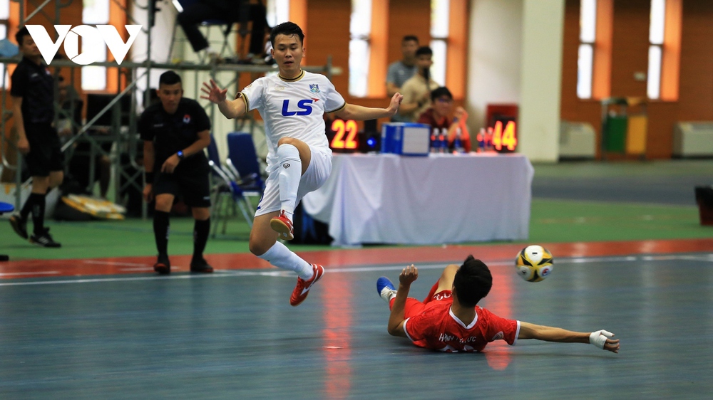 Thái Sơn Bắc và Hà Nội hoà kịch tính trong ngày mở màn giải Futsal HDBank VĐQG 2023 - Ảnh 9.