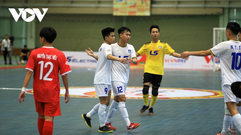 Thái Sơn Bắc và Hà Nội hoà kịch tính trong ngày mở màn giải Futsal HDBank VĐQG 2023 - Ảnh 8.