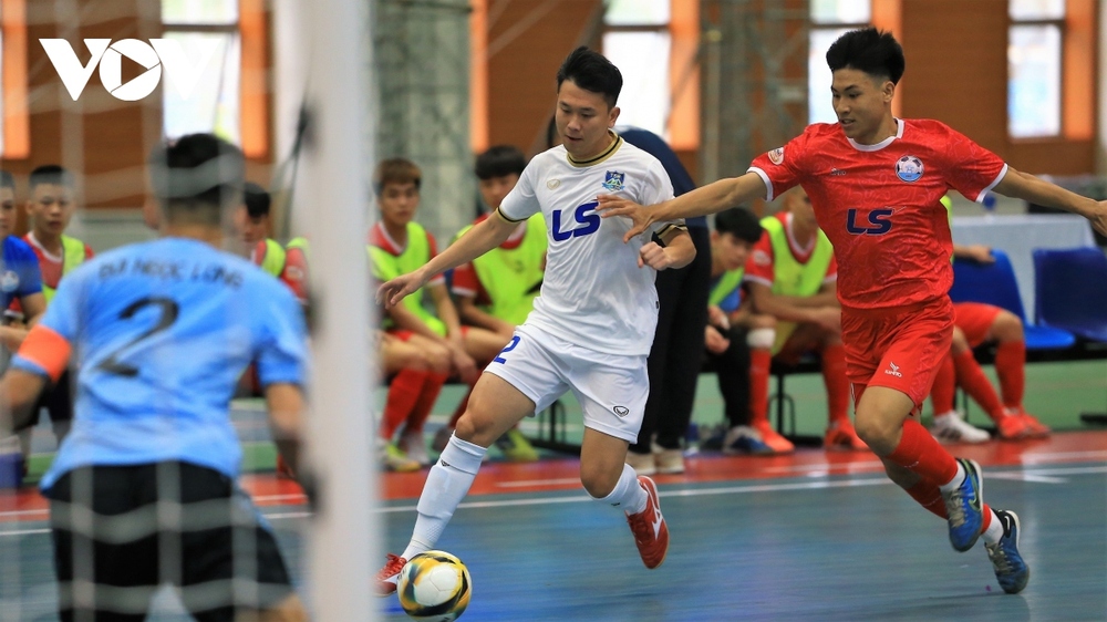 Thái Sơn Bắc và Hà Nội hoà kịch tính trong ngày mở màn giải Futsal HDBank VĐQG 2023 - Ảnh 7.