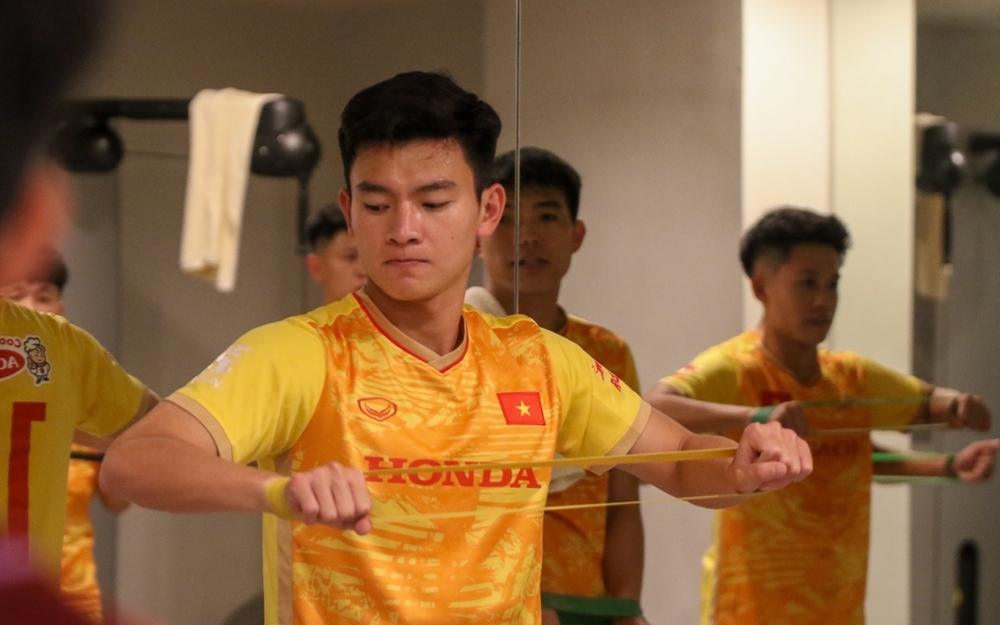 U23 Việt Nam hội đủ quân số tại Qatar, sẵn sàng chinh phục Doha Cup 2023 - Ảnh 6.