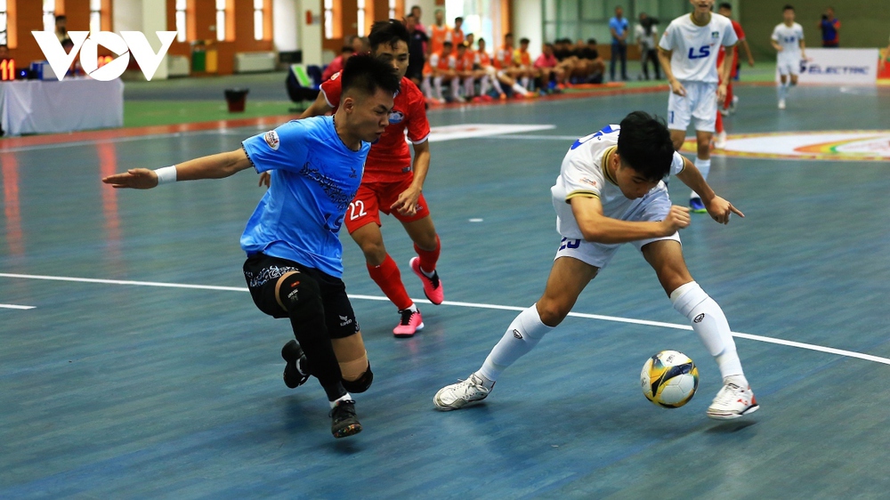 Thái Sơn Bắc và Hà Nội hoà kịch tính trong ngày mở màn giải Futsal HDBank VĐQG 2023 - Ảnh 6.