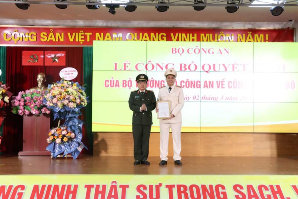 Trung tá Cù Quốc Thắng giữ chức Phó Giám đốc Công an tỉnh Quảng Ninh - Ảnh 1.