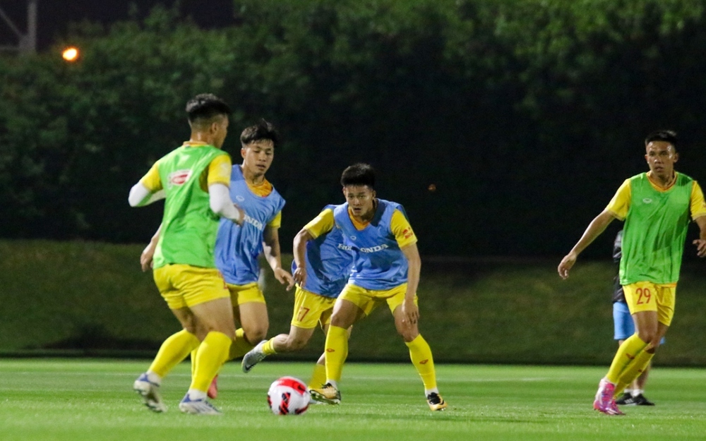 Đội hình U23 Việt Nam dự Doha Cup 2023 có chiều cao khiêm tốn - Ảnh 1.