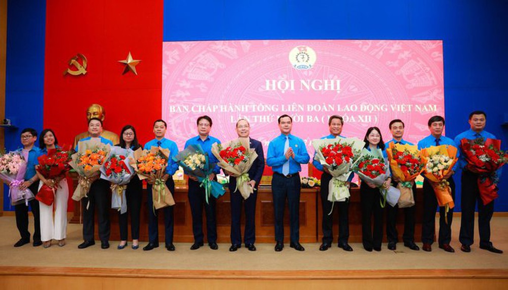 Tổng LĐLĐ Việt Nam có tân Phó Chủ tịch 57 tuổi - Ảnh 2.