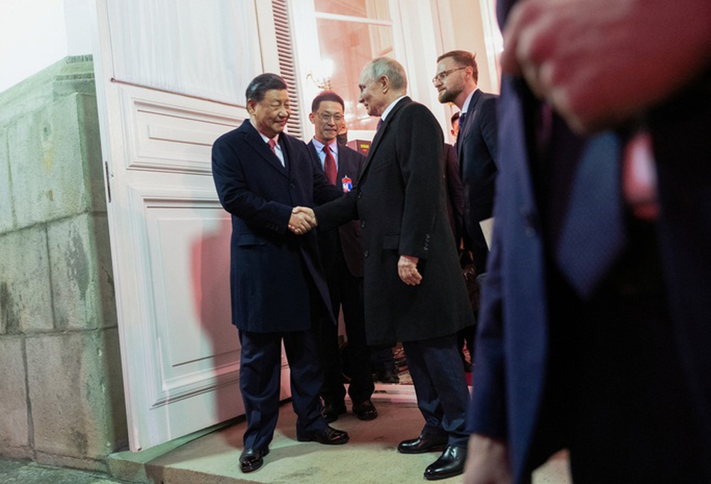 Quang cảnh điện Kremlin lộng lẫy trong cuộc gặp cấp cao Nga - Trung Quốc - Ảnh 9.