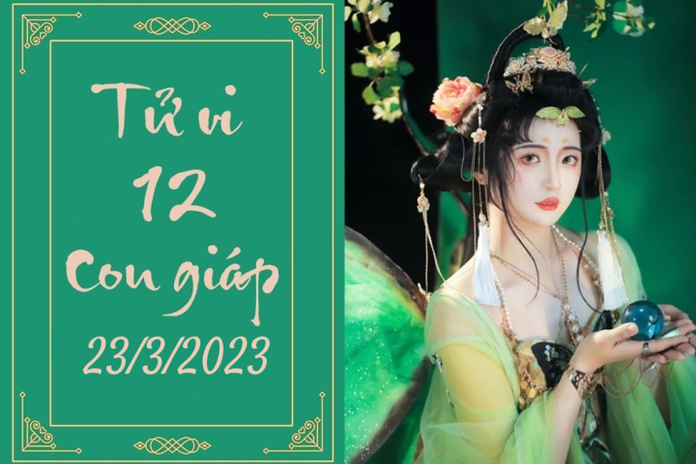 Tử vi vui 12 con giáp hôm nay ngày 23/3/2023: Thìn trắc trở, Ngọ sa sút - Ảnh 1.