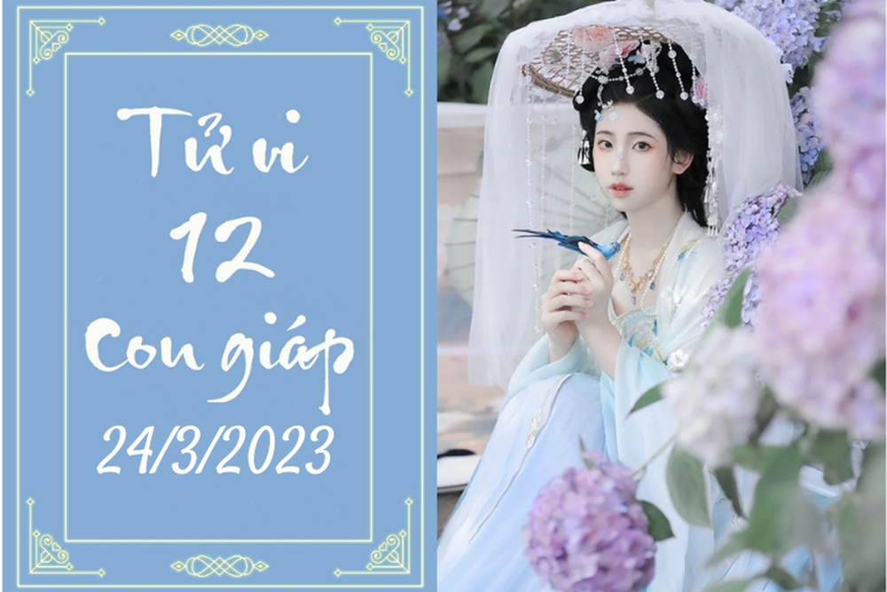 Tử vi vui 12 con giáp hôm nay ngày 24/3/2023: Dần nở rộ, Mão tham vọng - Ảnh 1.