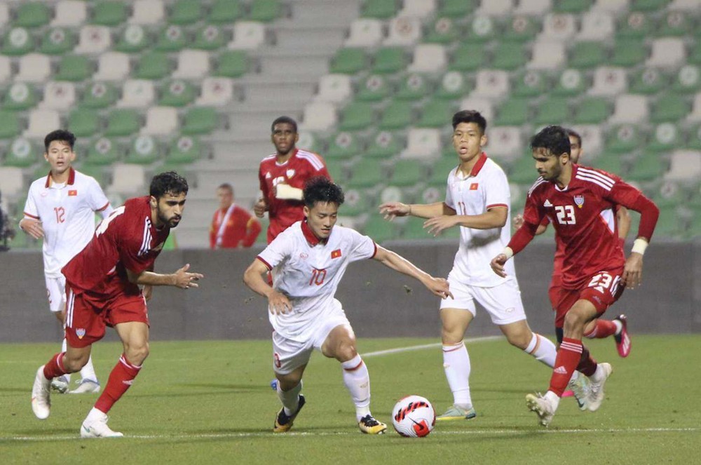 Trực tiếp bóng đá U23 Việt Nam 0-2 U23 UAE: Nới rộng cách biệt - Ảnh 1.