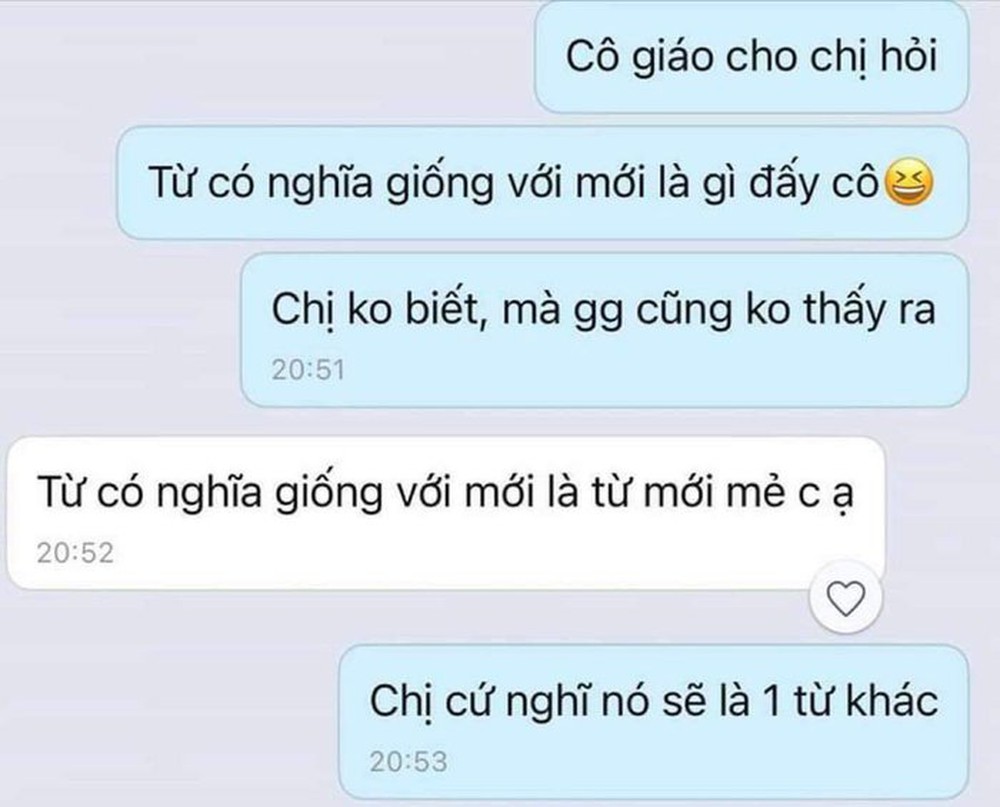 Đồng nghĩa với mới là gì? Cô giáo trả lời 2 từ khiến phụ huynh tranh cãi dữ dội - Ảnh 1.