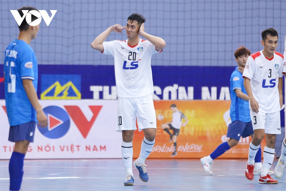 Thái Sơn Nam có trận thắng giải khát ở Futsal HDBank VĐQG 2023 - Ảnh 1.