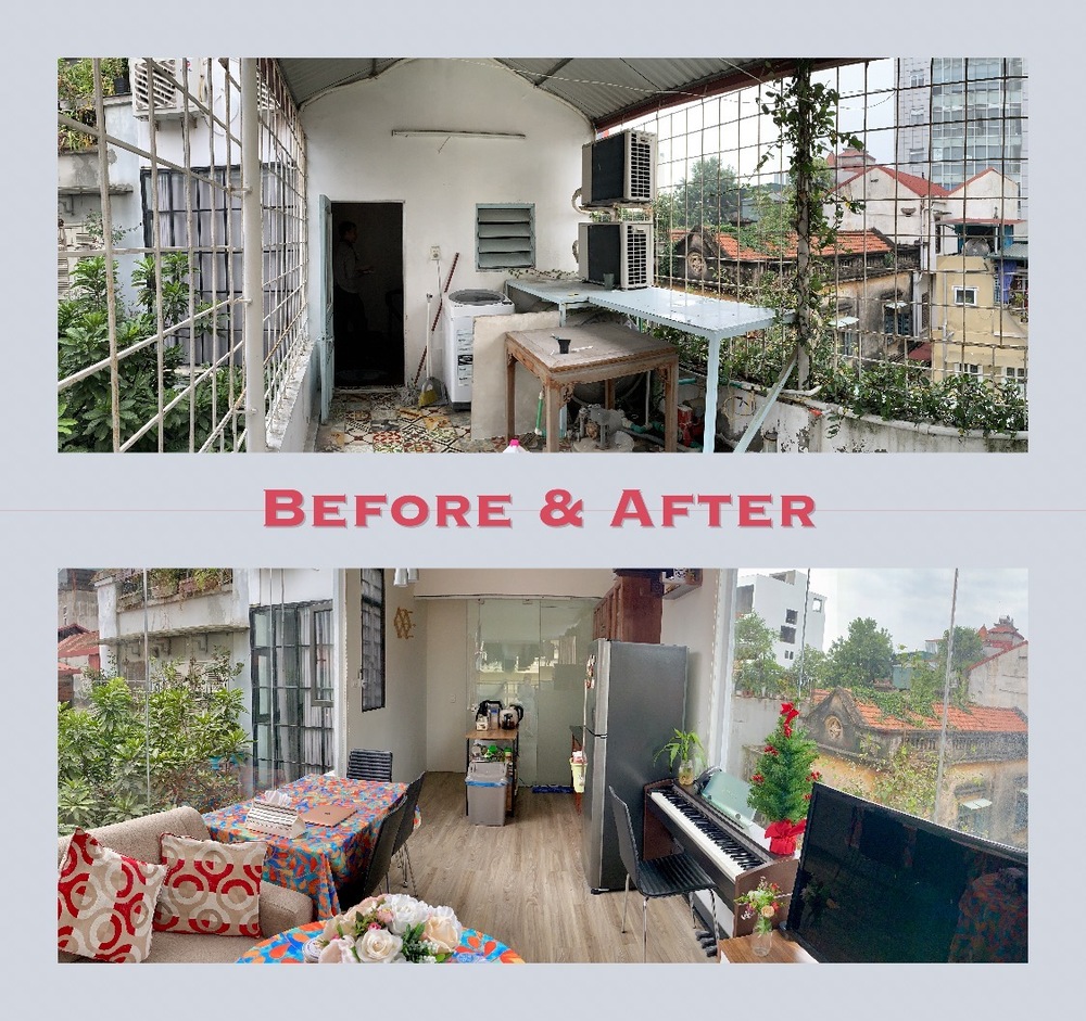 Mẹ chồng cho nhà 4 tầng không ở, nữ CEO cải tạo căn nhà 20m2 giữa Hà Nội, thành quả đáng kinh ngạc - Ảnh 5.