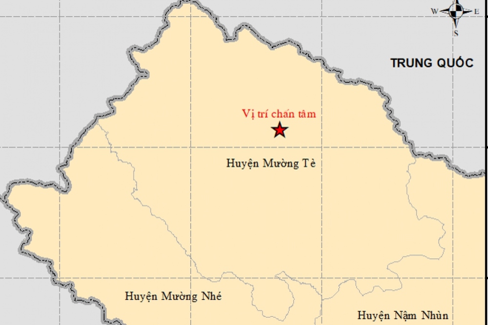 Động đất 4,4 độ richter tại Mường Tè (Lai Châu) gây rung lắc mạnh - Ảnh 1.