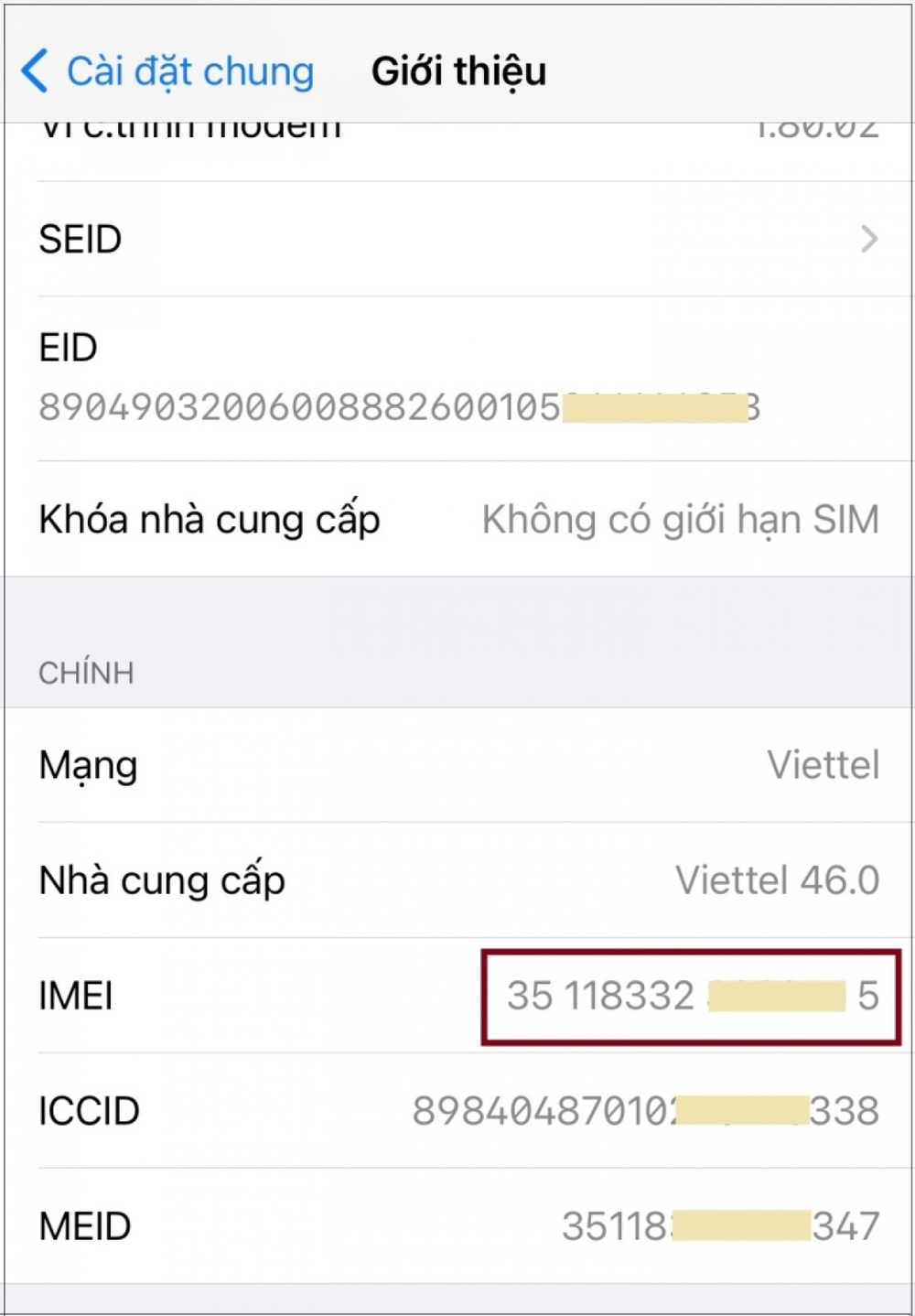Cách check IMEI iPhone, iPad chính hãng nhanh, chính xác - Ảnh 2.