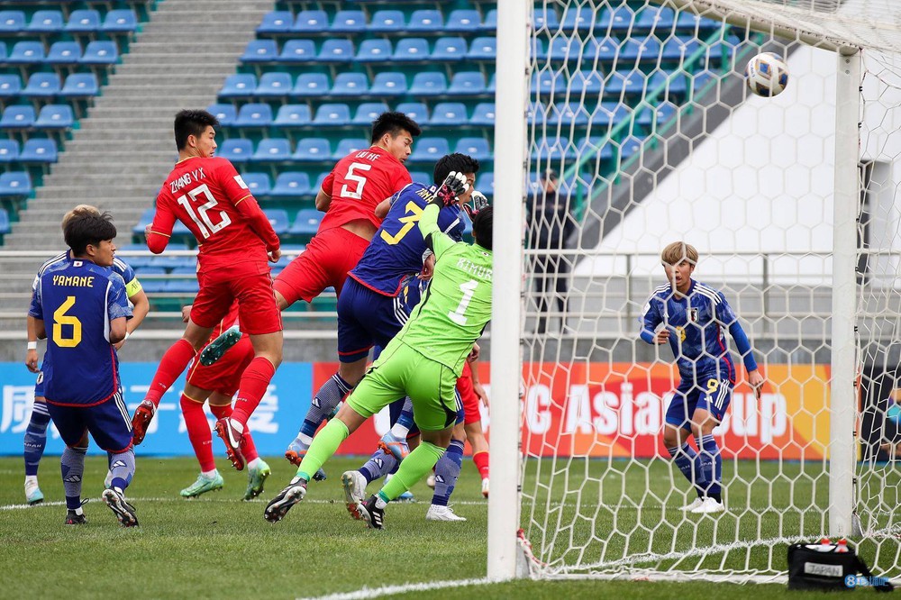 Sụp đổ chỉ trong 4 phút, U20 Trung Quốc ‘vỡ mộng’ gây sốc như U20 Việt Nam ở giải châu Á - Ảnh 1.