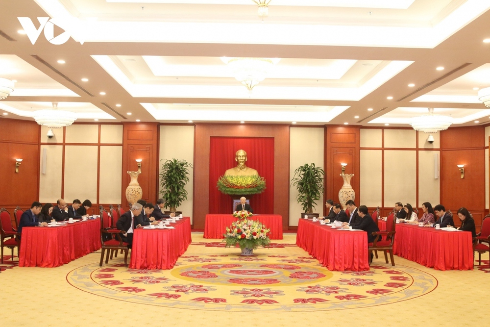 Nội dung điện đàm Tổng Bí thư Nguyễn Phú Trọng với Tổng thống Hoa Kỳ Joe Biden - Ảnh 2.