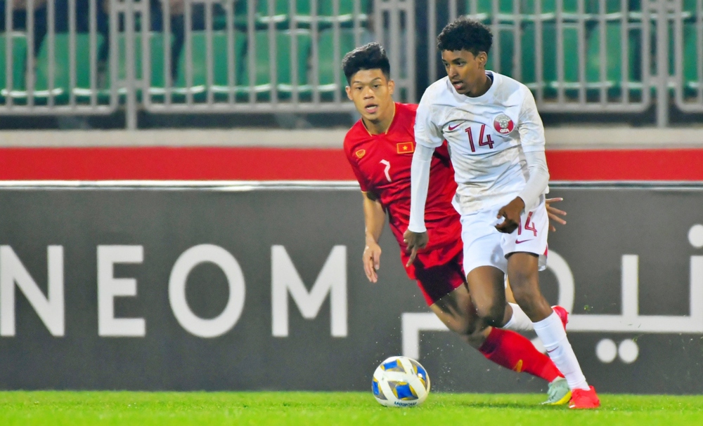 Trực tiếp U20 Việt Nam 0-0 U20 Qatar: Sức ép nghẹt thở - Ảnh 1.