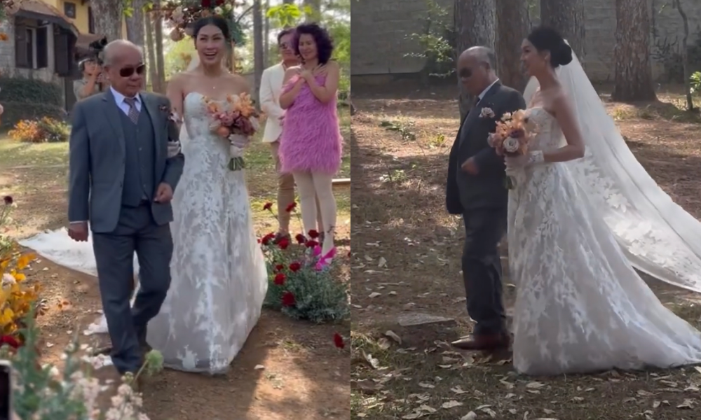  Kathy Uyên và chồng doanh nhân xúc động trong đám cưới lãng mạn tại Đà Lạt - Ảnh 2.