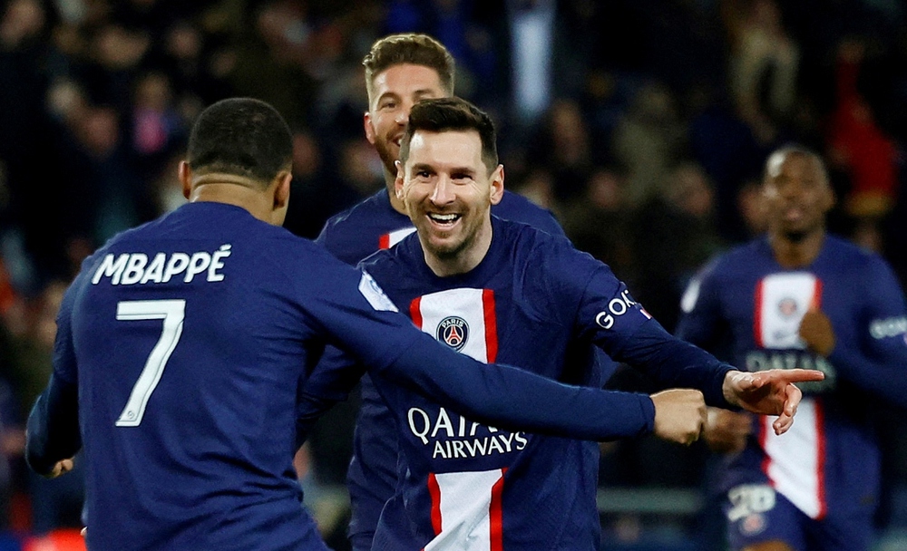 Kết quả bóng đá hôm nay 5/3: Messi và Mbappe giúp PSG thắng đậm Nantes - Ảnh 1.