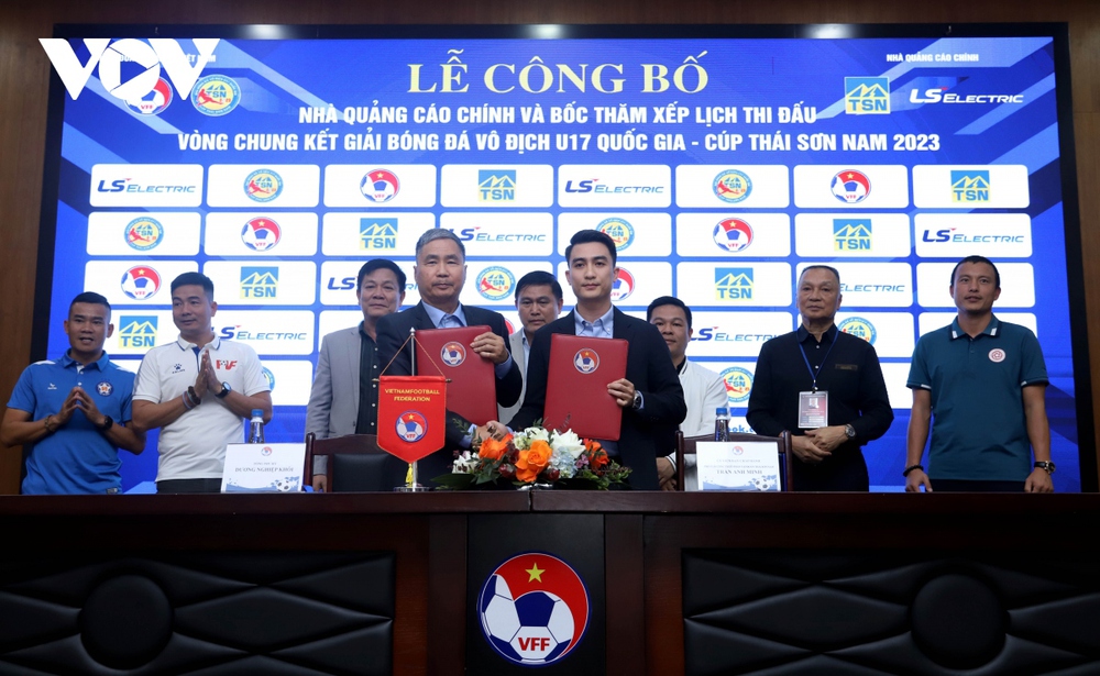 Bảng tử thần xuất hiện tại VCK bóng đá U17 Quốc gia 2023 - Ảnh 1.