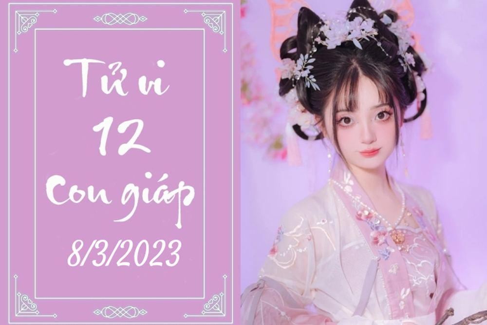 Tử vi vui 12 con giáp hôm nay ngày 8/3/2023: Mão vượng phát; Sửu trắc trở - Ảnh 1.