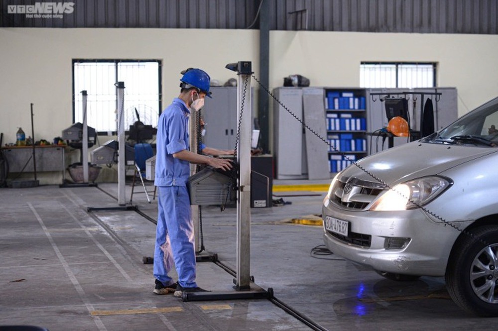 Hà Nội chỉ còn 7 trung tâm đăng kiểm hoạt động