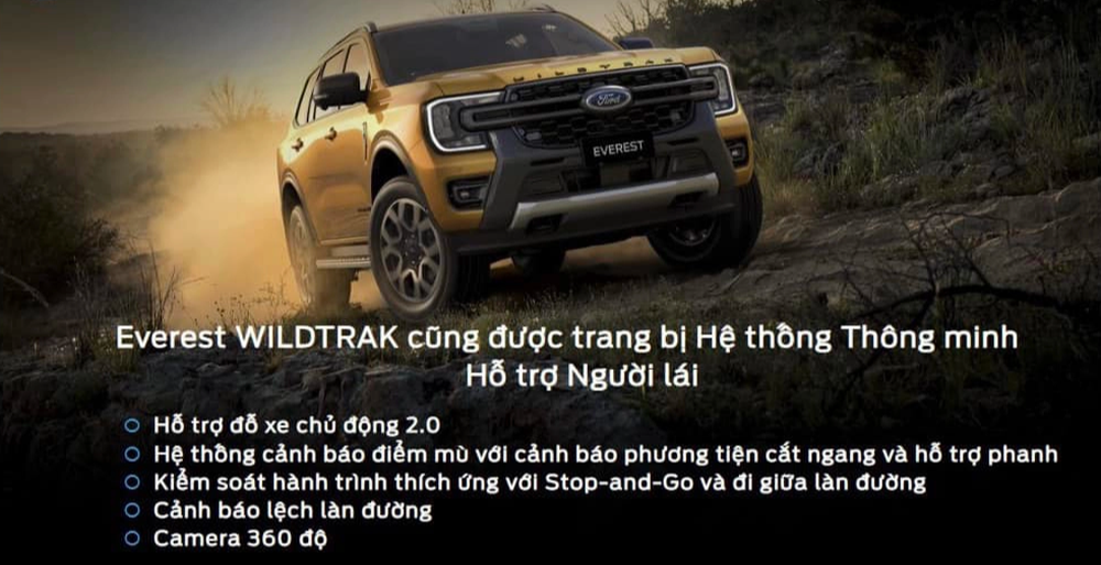 Lộ trang bị Ford Everest Wildtrak sắp bán ở Việt Nam: Gần full option, giá sẽ chát, ai chờ cọc có thể tham khảo - Ảnh 6.