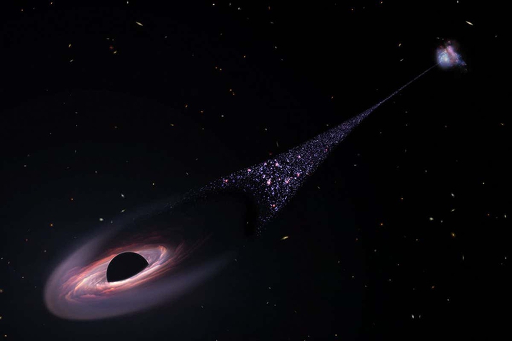 Dự đoán của Albert Einstein đã giúp giới thiên văn phát hiện 1 lỗ đen lớn hơn 30 tỷ lần so với Mặt Trời - Ảnh 3.
