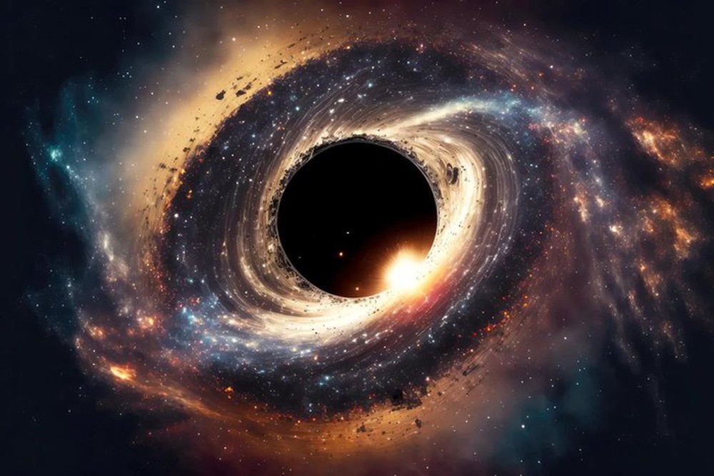 Dự đoán của Albert Einstein đã giúp giới thiên văn phát hiện 1 lỗ đen lớn hơn 30 tỷ lần so với Mặt Trời - Ảnh 2.