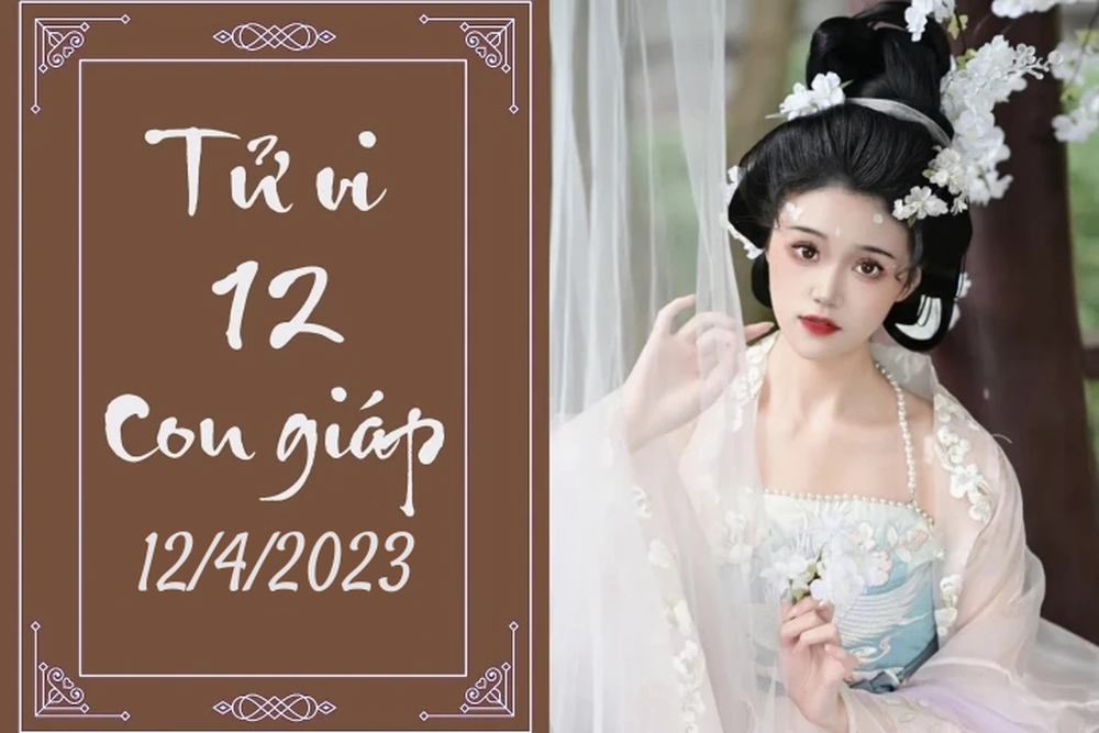 Tử vi vui 12 con giáp hôm nay ngày 12/4/2023: Thìn khó khăn, Mùi tiêu cực - Ảnh 1.