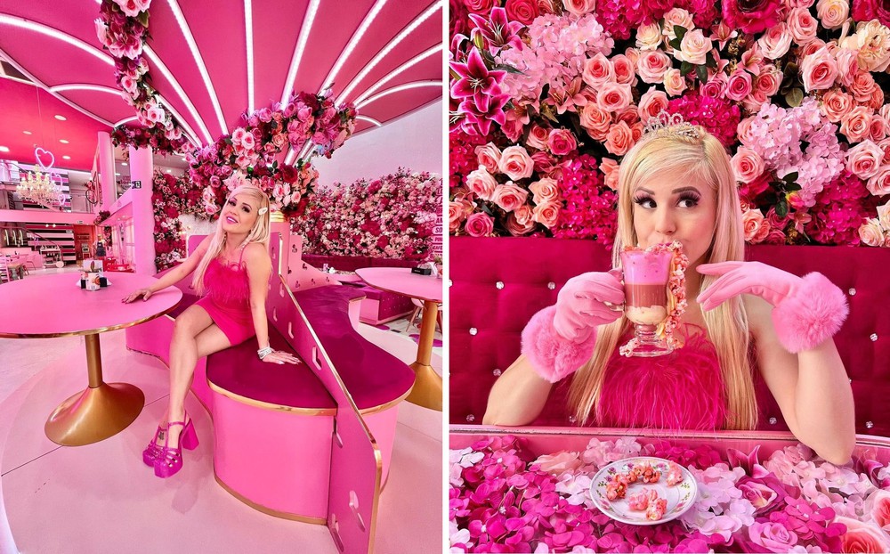 Cô gái tự nhận là búp bê Barbie đời thực, cuộc sống bao phủ bởi màu hồng - Ảnh 9.