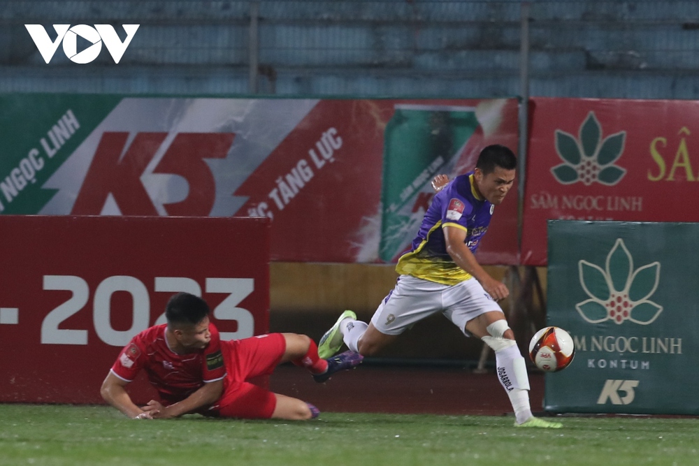 Trực tiếp Hà Nội FC 3 - 0 Hải Phòng FC: Vỡ trận - Ảnh 1.